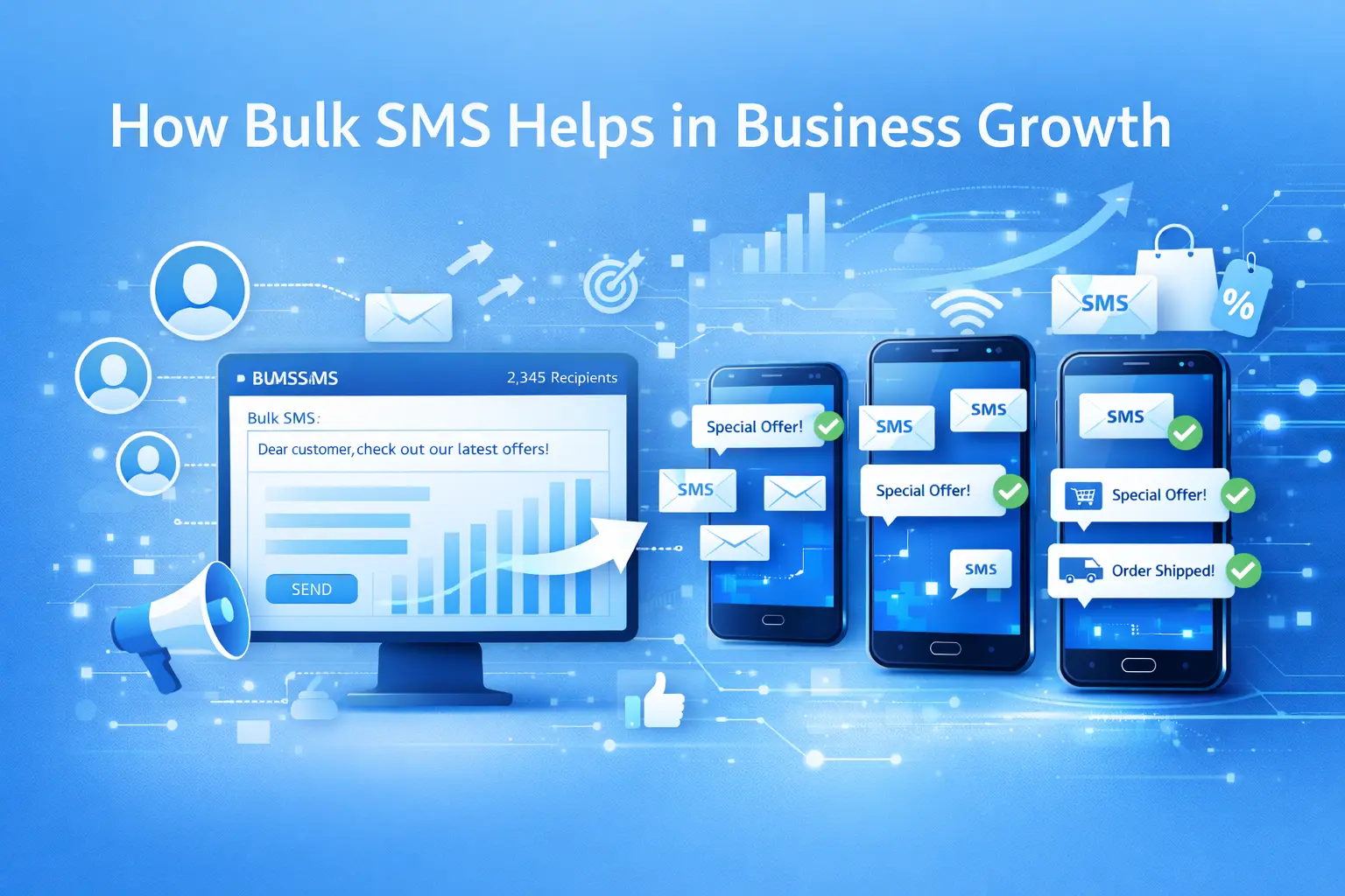 How Bulk SMS Helps in Business Growth