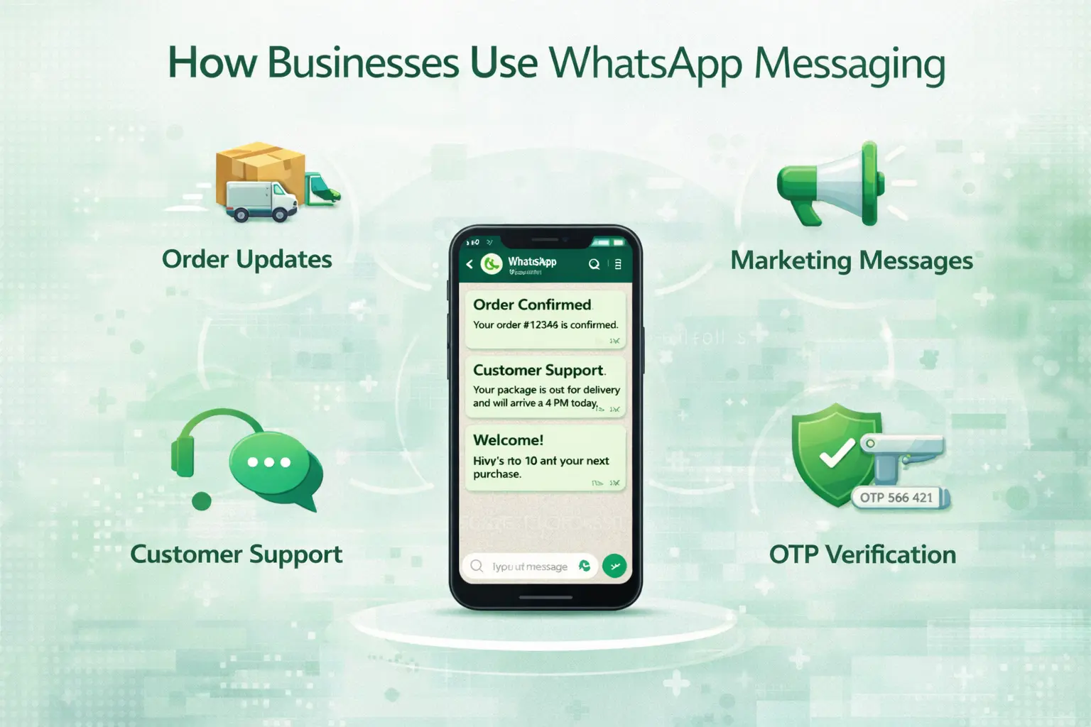 How Businesses Use WhatsApp Messaging
