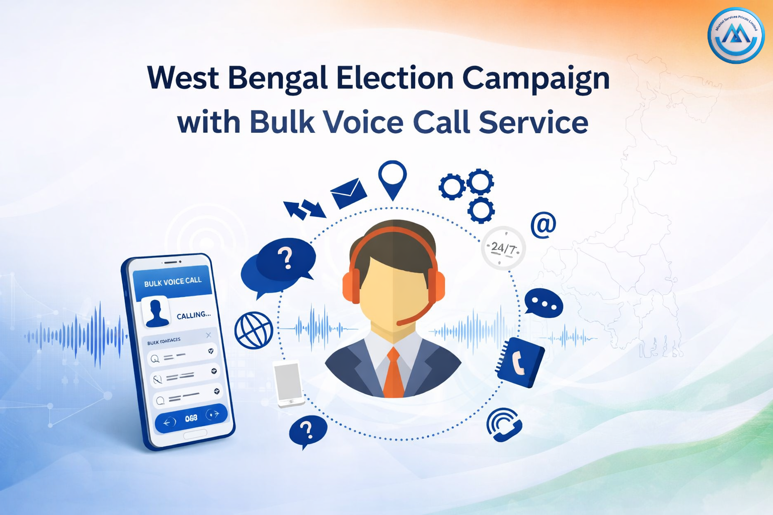 Best Bulk Voice Call Service for West Bengal Election Campaign: A Strategic Guide by Mishtel