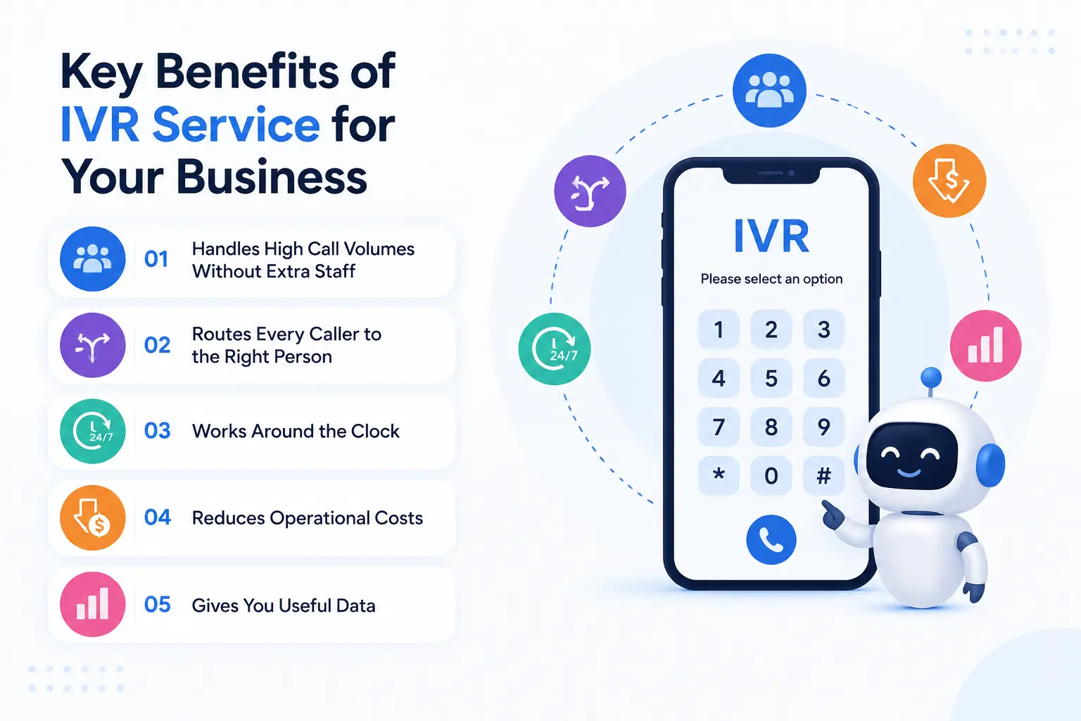 Key Benefits of IVR Service for Your Business