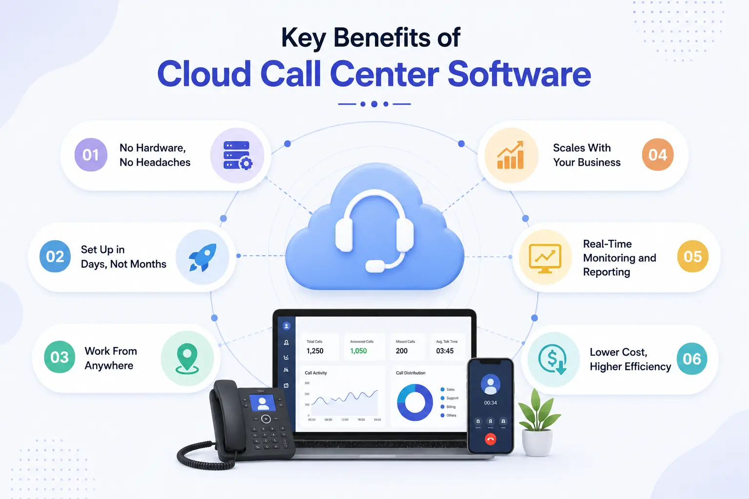 What Is a Cloud Call Center? Benefits & How It Works