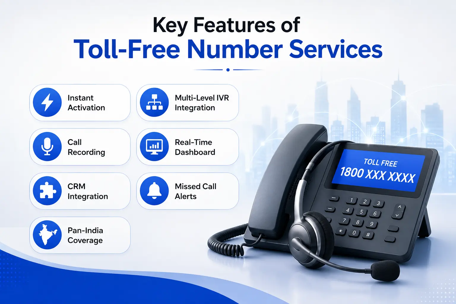 Key Features of Toll-Free Number Services Key Features of Toll-Free Number Services