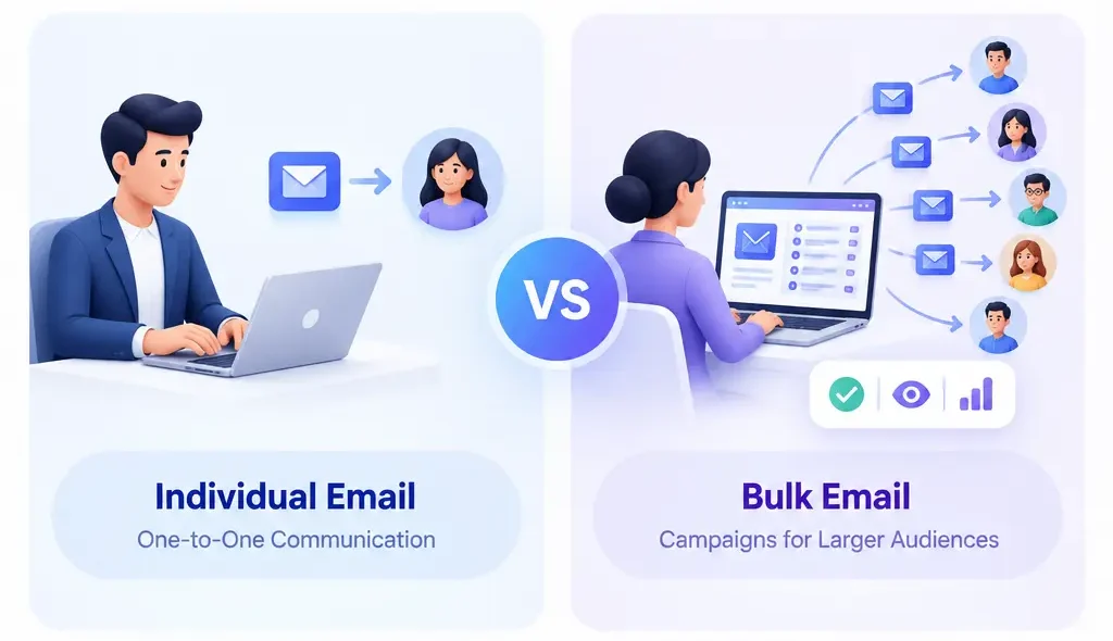 Bulk Email vs Individual Email Bulk Email vs Individual Email