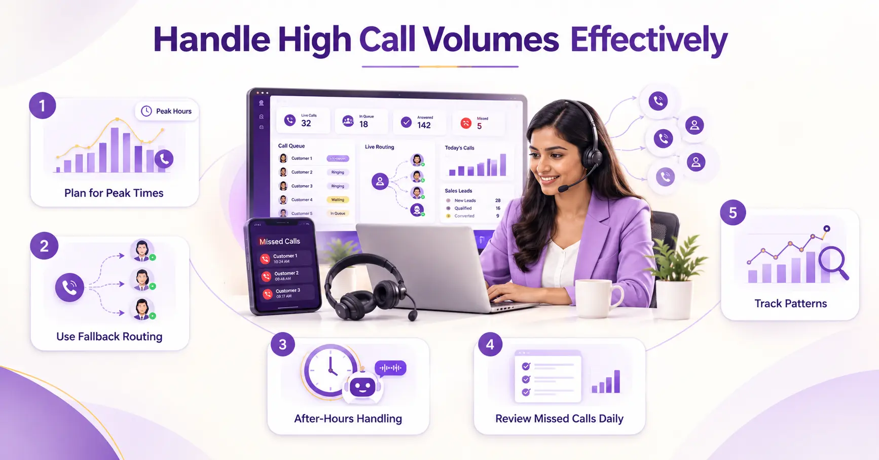 How to Handle High Call Volumes and Missed Sales Calls How to Handle High Call Volumes and Missed Sales Calls