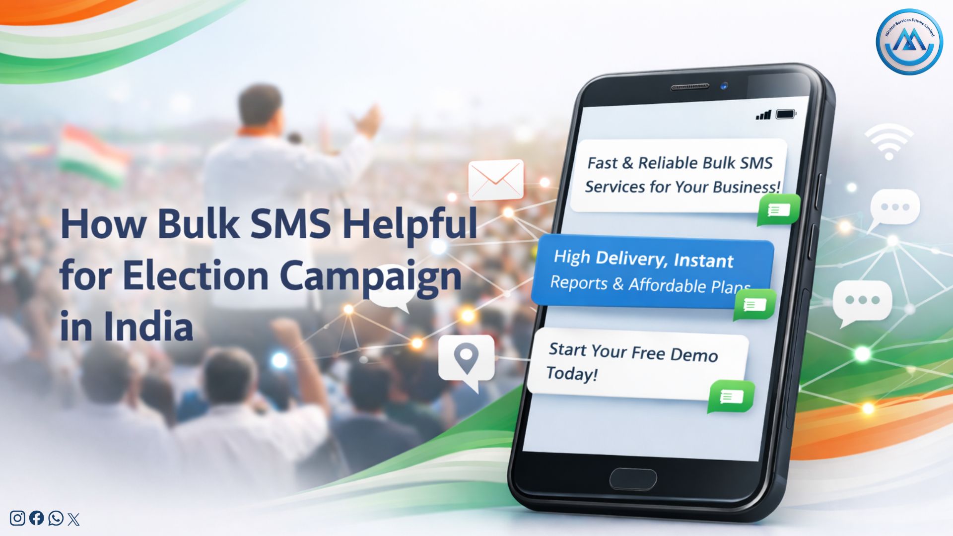 How Bulk SMS Helpful for Election Campaign in India